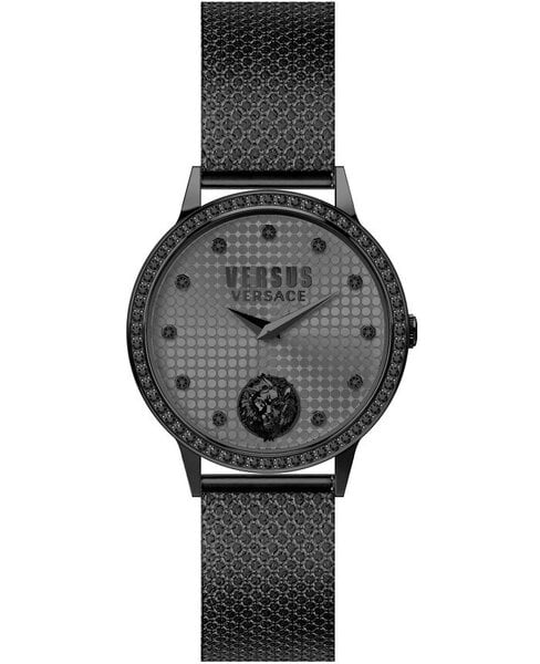 Naisten kello Versus Versace Strandbank Crystal Stainless Steel Grey