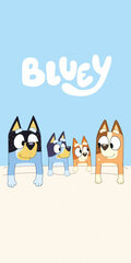 Rantapyyhe Bluey, 70x140 cm hinta ja tiedot | Pyyhkeet | hobbyhall.fi