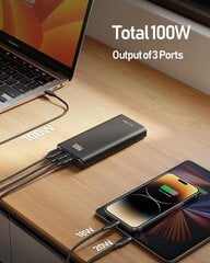 VEEKTOMX Power Bank 20000mAh 100W hinta ja tiedot | Varavirtalähteet | hobbyhall.fi