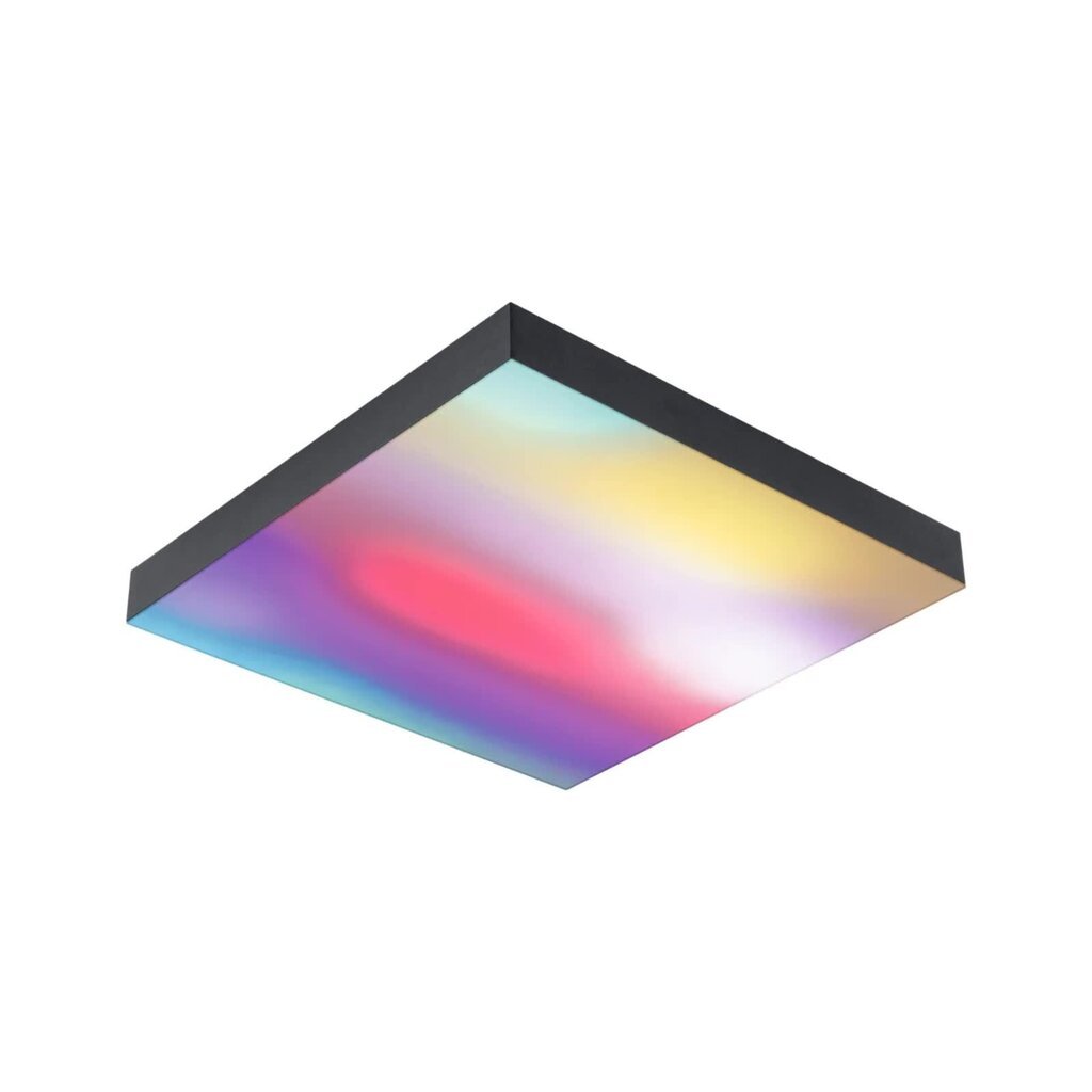 Paulmann LED-paneeli Velora Rainbow neliö 295x295mm RGBW musta hinta ja tiedot | Upotettavat valaisimet ja LED-valaisimet | hobbyhall.fi