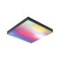 Paulmann LED-paneeli Velora Rainbow neliö 295x295mm RGBW musta hinta ja tiedot | Upotettavat valaisimet ja LED-valaisimet | hobbyhall.fi