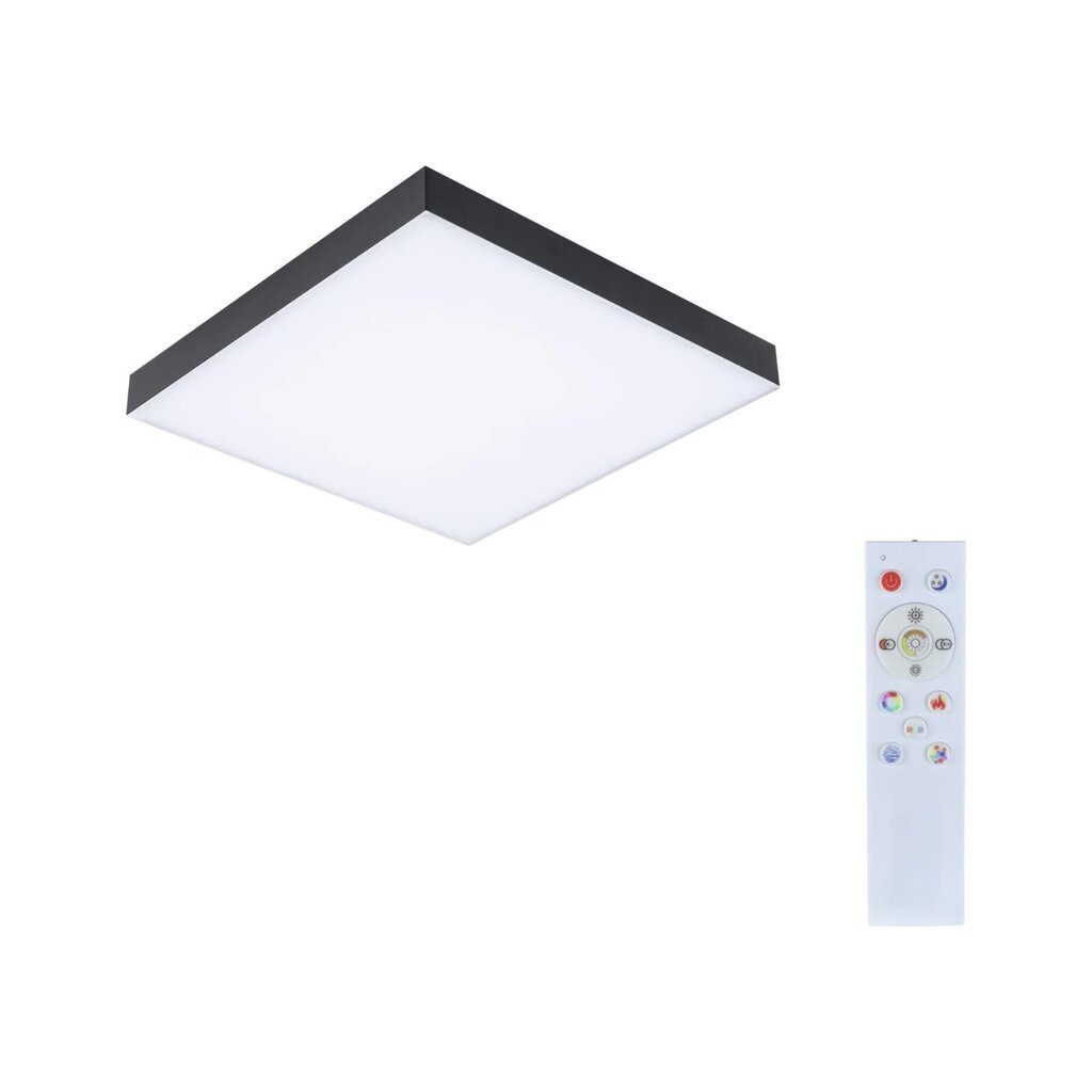 Paulmann LED-paneeli Velora Rainbow neliö 295x295mm RGBW musta hinta ja tiedot | Upotettavat valaisimet ja LED-valaisimet | hobbyhall.fi