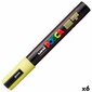 Marker Posca PC-5M Keltainen 6 kpl hinta ja tiedot | Toimistotarvikkeet | hobbyhall.fi