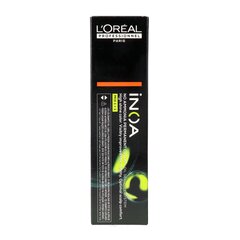 Pysyvä väriaine L'Oreal Professionnel Paris Inoa Color Nº 7.43 Kultaa hohtava kuparinpunainen (60 g) hinta ja tiedot | Hiusvärit | hobbyhall.fi