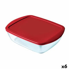 Pyrex Cook & paksu ruokalaatikko, 400 ml, 6 kpl hinta ja tiedot | Elintarvikkeiden säilytysastiat | hobbyhall.fi