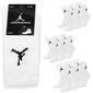 Miesten pitkät sukat NIKE JORDAN valkoinen 9-pack koko 41-46 hinta ja tiedot | Miesten sukat | hobbyhall.fi