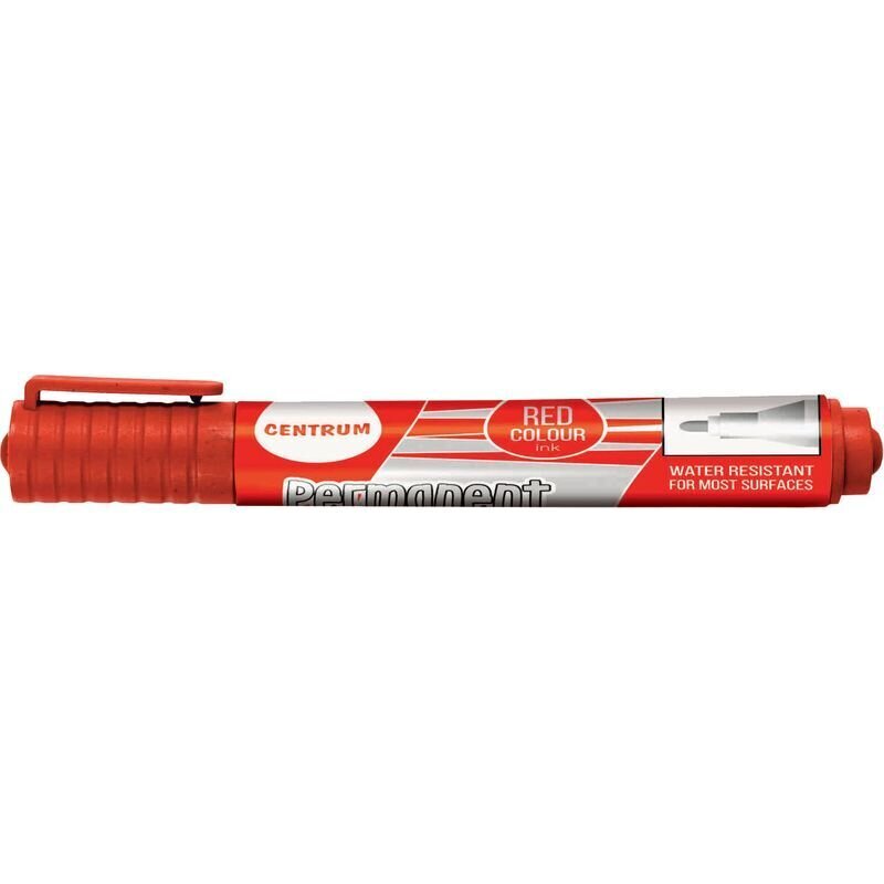 Marker permanent Centrum red hinta ja tiedot | Kirjoitusvälineet | hobbyhall.fi