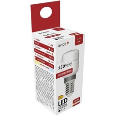 Avide LED-lamppu 1,3W E14 T26 3000K hinta ja tiedot | Lamput | hobbyhall.fi