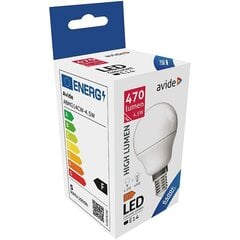 Avide LED-lamppu 4,5W G45 E14 6400K hinta ja tiedot | Lamput | hobbyhall.fi