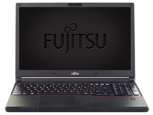 Fujitsu E546 i5-6200U, 15.6", 16GB, 480GB SSD, Windows 10 Professional hinta ja tiedot | Kannettavat tietokoneet | hobbyhall.fi