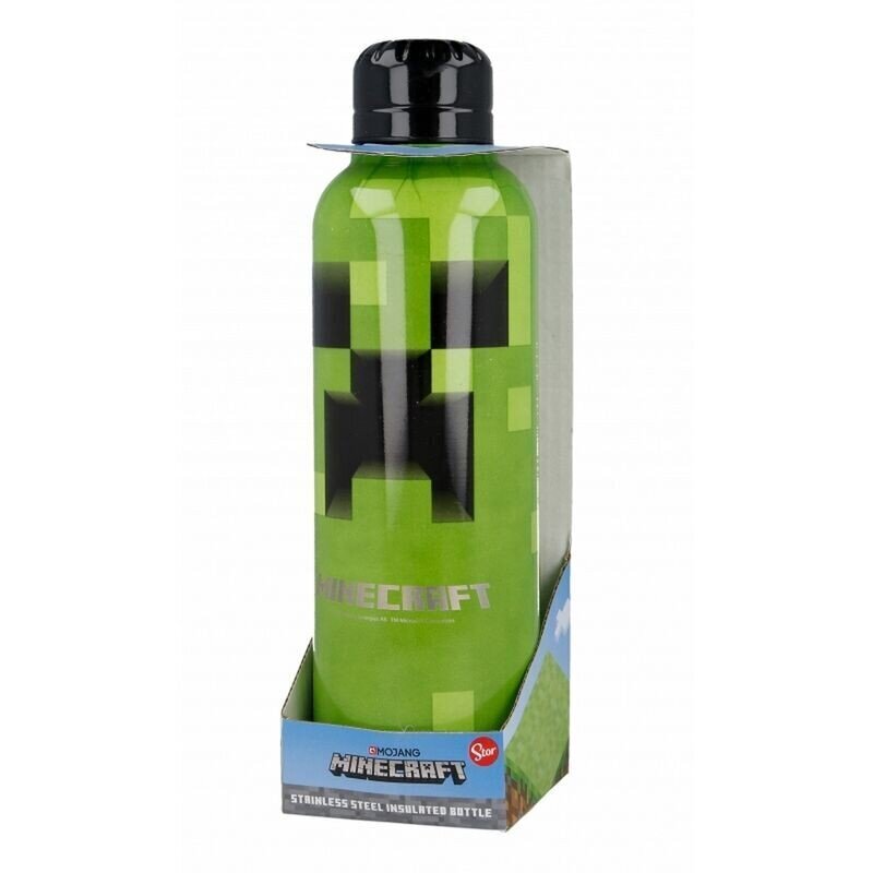 Minecraft Creeper 515 ml -pullo hinta ja tiedot | Pelien oheistuotteet | hobbyhall.fi