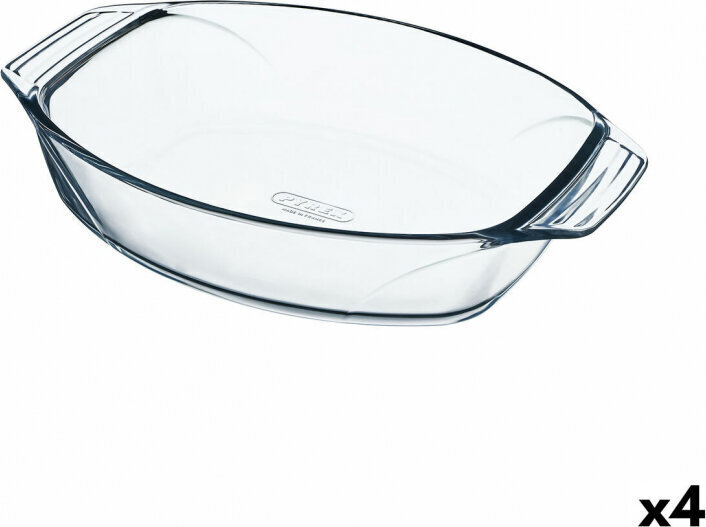 Pyrex Vastustamaton uunivuoka, 39,5 x 27,5 x 7 cm, 4 kpl. hinta ja tiedot | Uunivuoat ja leivontavälineet | hobbyhall.fi