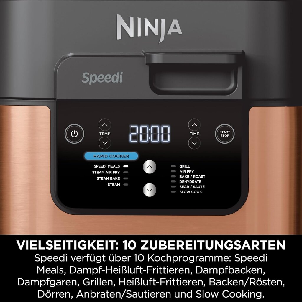 Ninja Speedi Multicooker 5.7 L hinta ja tiedot | Airfryerit ja friteerauskeittimet | hobbyhall.fi