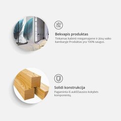 Sermi - Rustic Boards II [Room Dividers] hinta ja tiedot | Sermit ja tilanjakajat | hobbyhall.fi