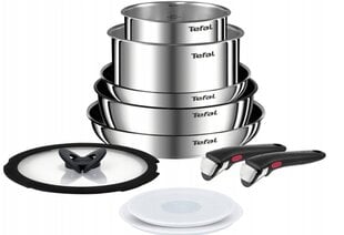 Tefal kattila- ja pannusarja Ingenio Emotion L897SA74, 10 kpl hinta ja tiedot | Kattilat ja painekattilat | hobbyhall.fi