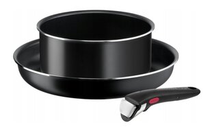 Tefal kattila- ja pannusarja Ingenio Easy Cook'N Clean L1539243, 3 osaa hinta ja tiedot | Kattilat ja painekattilat | hobbyhall.fi