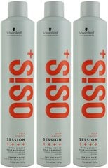 Schwarzkopf Osis+ Session Extra Strong 500ml X 3 pulloa hinta ja tiedot | Kampaamotuotteet | hobbyhall.fi