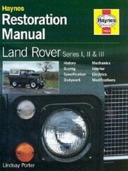 Land Rover Series I, II & III Restoration Manual New edition hinta ja tiedot | Matkakirjat ja matkaoppaat | hobbyhall.fi