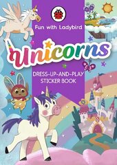 Fun with Ladybird: Dress-Up-And-Play Sticker Book: Unicorns hinta ja tiedot | Vauvakirjat | hobbyhall.fi