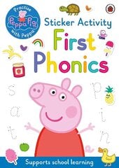 Peppa Pig: Practise with Peppa: First Phonics: Sticker Activity Book hinta ja tiedot | Vauvakirjat | hobbyhall.fi