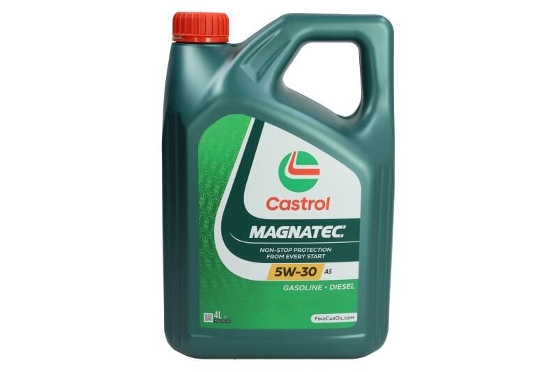 Autojen moottoriöljy Castrol MAGNATEC 5W30 A5 4L hinta ja tiedot | Moottoriöljyt | hobbyhall.fi