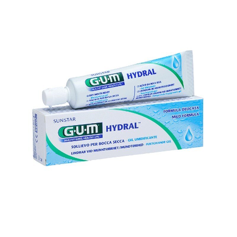 geeli suun kuivumiseen hydral 50ml gum hinta ja tiedot | Suuhygienia | hobbyhall.fi