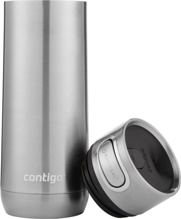 Contigo Kubek Thermo Luxe 470ml Stainless Steel (2115522) hinta ja tiedot | Termoskannut ja termosmukit | hobbyhall.fi