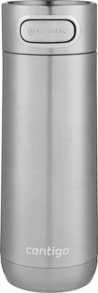 Contigo Kubek Thermo Luxe 470ml Stainless Steel (2115522) hinta ja tiedot | Termoskannut ja termosmukit | hobbyhall.fi