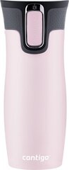 Lämpömuki Contigo West Loop 470ml, Millenial Pink, 2137559 hinta ja tiedot | Termoskannut ja termosmukit | hobbyhall.fi