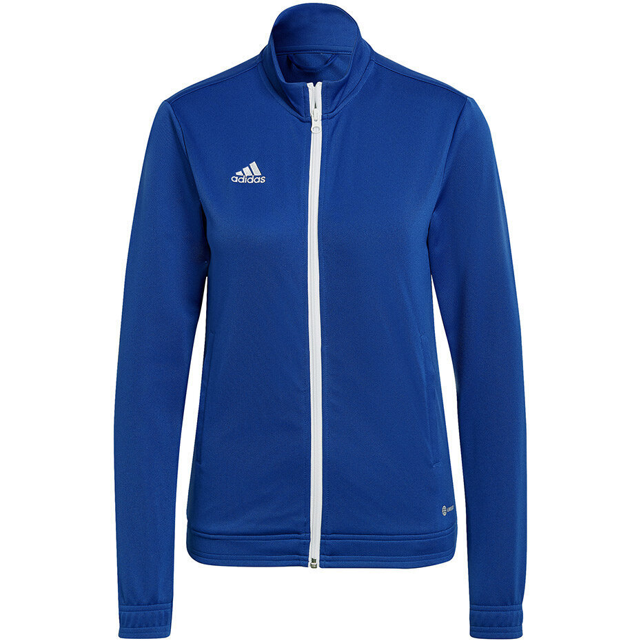 Adidas Entrada 22 HG6293 naisten vetoketjullinen villapaita, sininen hinta ja tiedot | Naisten urheiluvaatteet | hobbyhall.fi