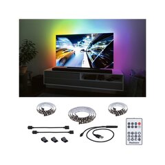 Paulmann LED USB LED TV nauhavalaistus 55 tuumaa 2m 3,5W 60LEDs/m RGB+ hinta ja tiedot | LED-valonauhat | hobbyhall.fi