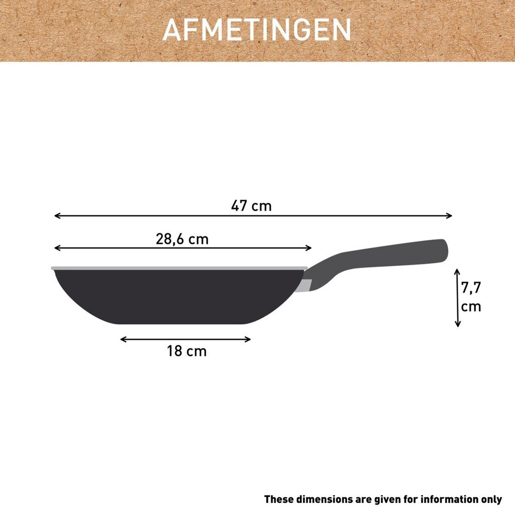 Tefal paistinpannu, 28 cm hinta ja tiedot | Paistinpannut | hobbyhall.fi