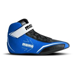 Motokengät Momo Corsa Lite, sininen, 44 hinta ja tiedot | Moottoripyöräilysaappaat | hobbyhall.fi