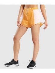 Naisten urheilushortsit Gymshark B1A4X 170444726178392991, oranssi hinta ja tiedot | Naisten urheiluvaatteet | hobbyhall.fi