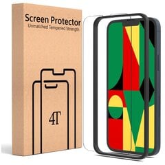 Suojalasi näytönsuoja Täysliimalla karkaistu lasi suojaava 4Tech 3D kaareva Puhelimen mallia varten Apple iPhone 13 Pro 1 kpl hinta ja tiedot | Näytönsuojakalvot ja -lasit | hobbyhall.fi