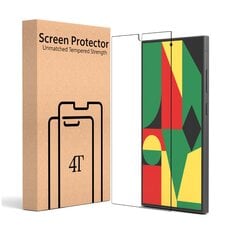 Suojalasi näytönsuoja Täysliimalla karkaistu lasi suojaava 4Tech 3D kaareva Puhelimen mallia varten Samsung Galaxy S24 Ultra 1 kpl hinta ja tiedot | Näytönsuojakalvot ja -lasit | hobbyhall.fi