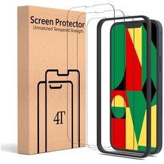 Suojalasi näytönsuoja Täysliimalla karkaistu lasi suojaava 4Tech 3D kaareva Puhelimen mallia varten Apple iPhone 13 3 kpl hinta ja tiedot | Näytönsuojakalvot ja -lasit | hobbyhall.fi