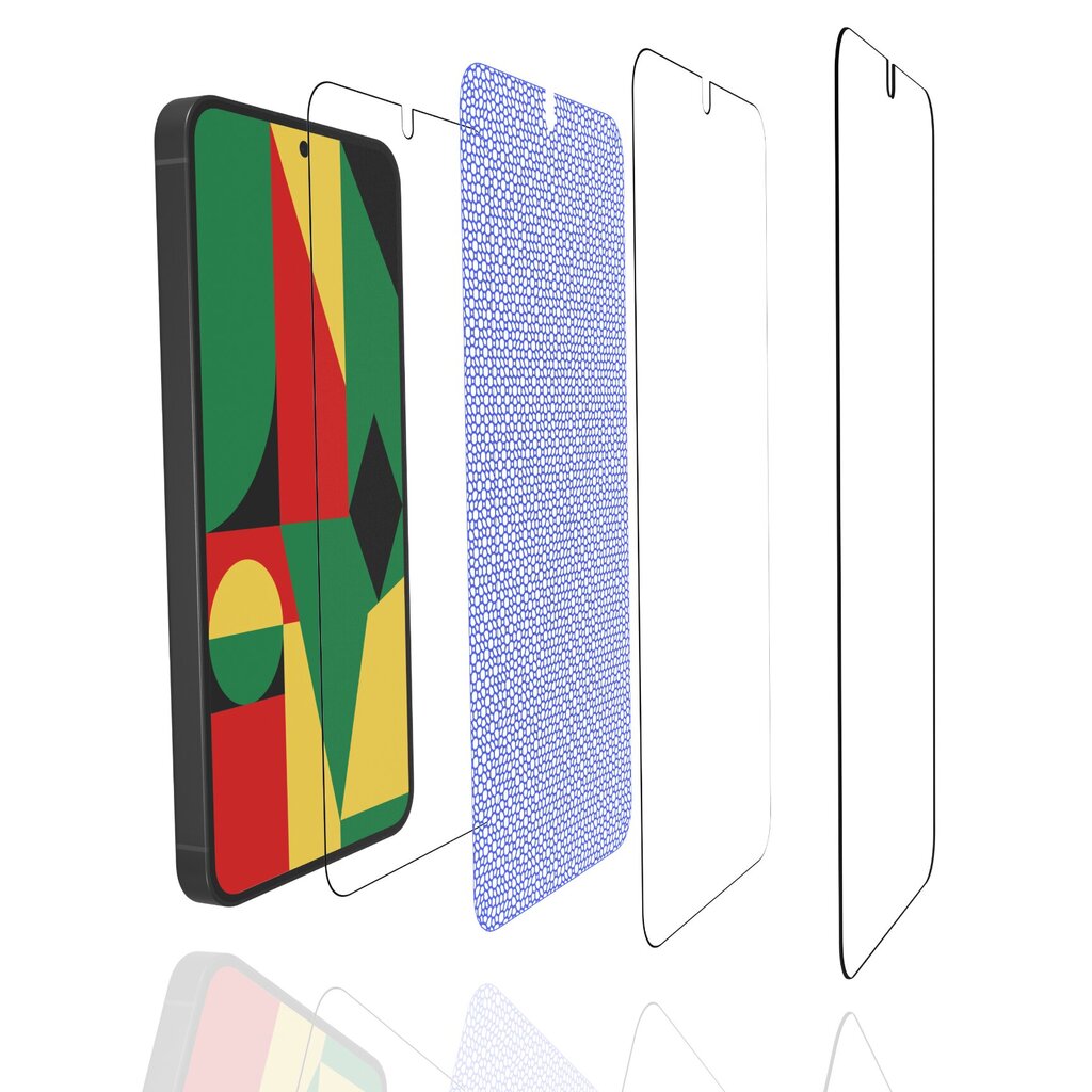 Suojalasi näytönsuoja Täysliimalla karkaistu lasi suojaava 4Tech 3D kaareva Puhelimen mallia varten Samsung Galaxy S24 3 kpl hinta ja tiedot | Näytönsuojakalvot ja -lasit | hobbyhall.fi