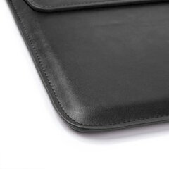 Kannettavan suojakotelo Suojakuori kannettavan laukku Laptop Sleeve Macbook Air 15 / Pro M1 M2 2020 15 4Tech eko-nahkaa 16" musta hinta ja tiedot | 4Tech Tietokoneet ja pelaaminen | hobbyhall.fi