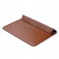 Kannettavan suojakotelo Suojakuori kannettavan laukku Laptop Sleeve Macbook Air 13 / Pro M1 M2 2020 13 4Tech eko-nahkaa 14" ruskea hinta ja tiedot | Tietokonelaukut | hobbyhall.fi