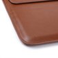 Kannettavan suojakotelo Suojakuori kannettavan laukku Laptop Sleeve Macbook Air 13 / Pro M1 M2 2020 13 4Tech eko-nahkaa 14" ruskea hinta ja tiedot | Tietokonelaukut | hobbyhall.fi