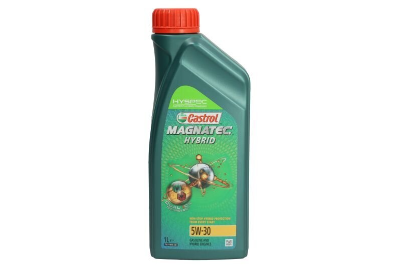 Autojen moottoriöljy Castrol MAGNATEC 5W30 HYBRID 1L hinta ja tiedot | Moottoriöljyt | hobbyhall.fi