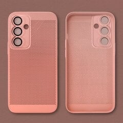 Moozy suojakuori Samsung Galaxy A14 kotelo tuuletuskuviolla VentiGuard Case, vaaleanpunainen hinta ja tiedot | Puhelimen kuoret ja kotelot | hobbyhall.fi