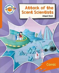 Reading Planet: Rocket Phonics Target Practice - Attack of the Scent Scientists - Orange hinta ja tiedot | Nuortenkirjat | hobbyhall.fi