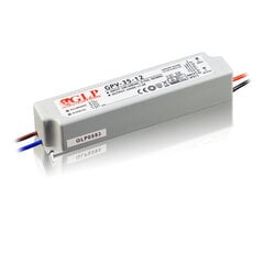 36W LED Virtalähde GLP 12V IP67 hinta ja tiedot | Virtalähteet | hobbyhall.fi