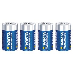 Varta High Energy 1,5V 4 kpl. hinta ja tiedot | Paristot | hobbyhall.fi