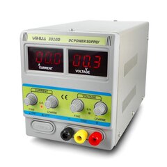 Laboratoriovirtalähde Yihua 3010D, 30V, 10A hinta ja tiedot | Virtalähteet | hobbyhall.fi