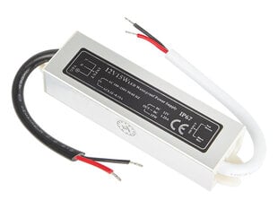 Virtalähde LED-nauhoille - 12V 1,25A 15W hinta ja tiedot | Virtalähteet | hobbyhall.fi