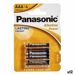 Panasonicin alkaliparistot hinta ja tiedot | Paristot | hobbyhall.fi