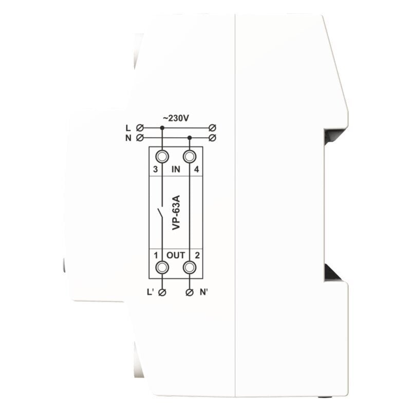 Jänniterele DigiTOP VP-63G3R 1 kpl. hinta ja tiedot | Kytkimet ja pistorasiat | hobbyhall.fi